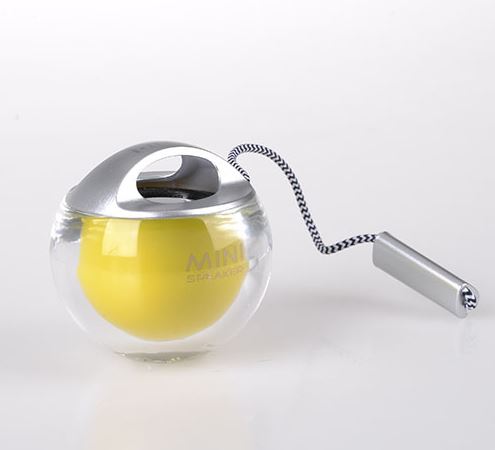 Фото Колонка i-mee Bubble Mini Speaker (3,5 jack) (Сербряный / Желтый) на vchehle.ua
