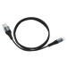 Фото Дата кабель Hoco X38 Cool Type-C (1m) (Чорний) в маназині vchehle.ua