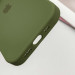 Купить Чехол Silicone Case Full Protective (AA) для Apple iPhone 15 Pro Max (6.7") (Зеленый / Dark Olive) на vchehle.ua