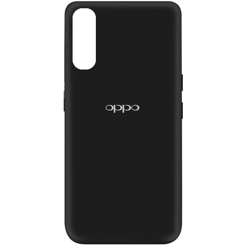 

Чохол Silicone Cover My Color Full Protective (A) на Oppo Find X2 (Чорний / Black) 910901