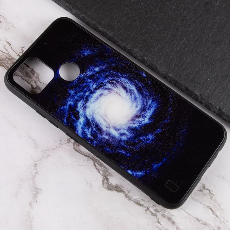 Фото TPU+Glass чехол Diversity для Realme C21Y (Universe) в магазине vchehle.ua