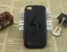 TPU S чехол для FLY IQ4410 Quad Phoenix (Черный (Soft touch))