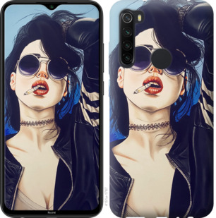 

Чохол Дівчина на стилі на Xiaomi Redmi Note 8 778942