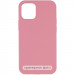 Чохол Silicone Case Full Protective (AA) NO LOGO на Apple iPhone 16 Pro Max (6.9") (Рожевий / Light pink)