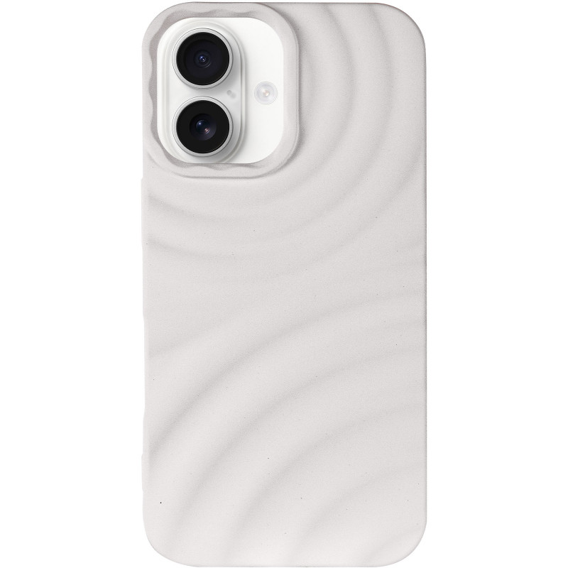 Фото Чохол TPU MonoWave на Apple iPhone 16 (6.1") (White) на vchehle.ua