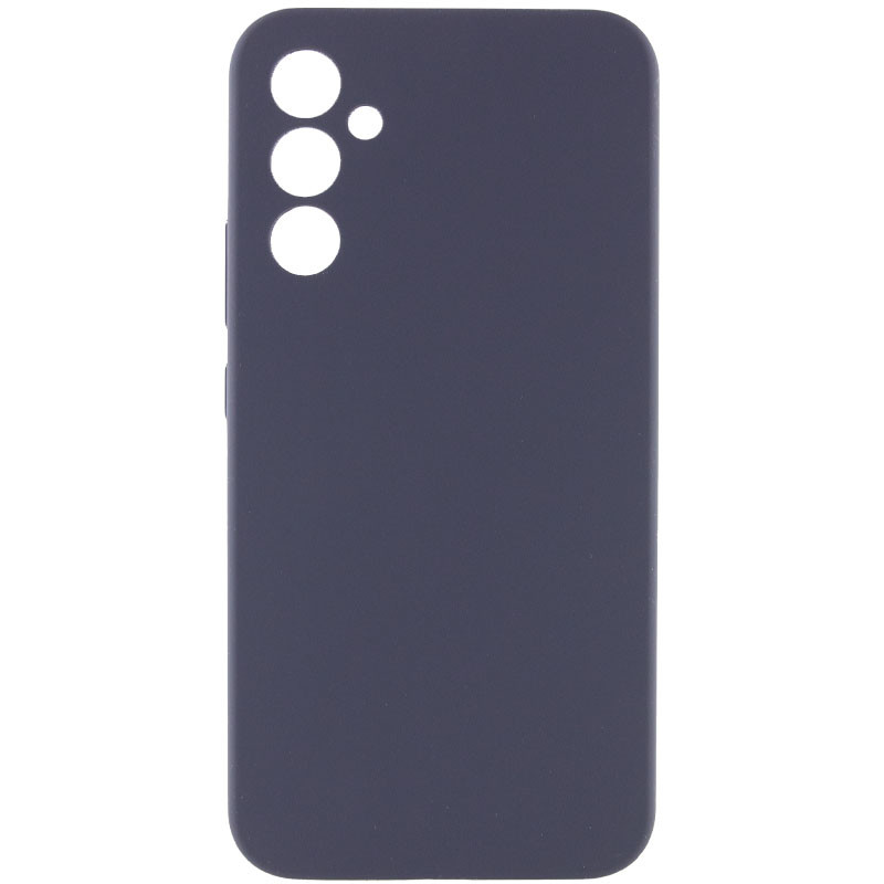 Чохол Silicone Cover Lakshmi Full Camera (AAA) на Samsung Galaxy S24 FE (Сірий / Dark Gray)