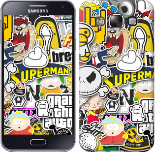 

Чохол Popular logos на Samsung Galaxy E5 E500H 627819