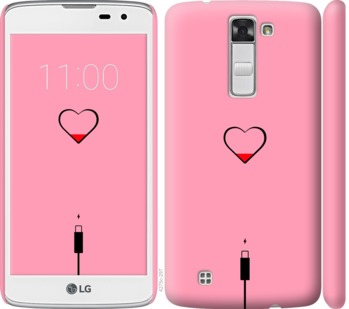 

Чехол Подзарядка сердца1 для LG K8 K350E 730200