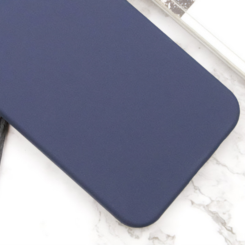 Фото Чохол Silicone Cover Lakshmi Full Camera (AAA) на Xiaomi Redmi A3 (Темно-синій / Midnight blue) на vchehle.ua