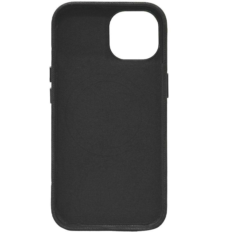 Фото Чохол Denim with Magnetic safe на Apple iPhone 14 Pro (6.1") (Black) в маназині vchehle.ua