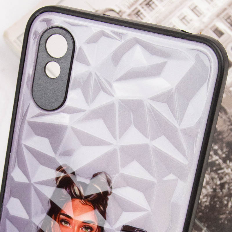 Купити TPU+PC чохол Prisma Ladies на Xiaomi Redmi 9A (Black in White) на vchehle.ua