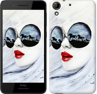 

Чохол Дівчина аквареллю на HTC Desire 320 89799