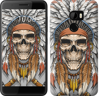 

Чехол Череп индейца для HTC One X10 641024
