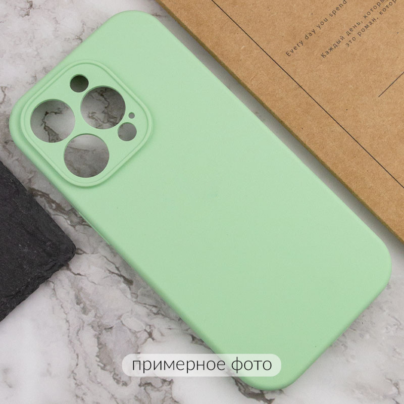 Фото Чехол Silk Full Camera Protective (AA) NO LOGO для Apple iPhone 16 (6.1") (Зеленый / Pistachio) в магазине vchehle.ua