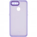 Фото TPU+PC чехол Accent для Oppo A5s / Oppo A12 (White / Purple) на vchehle.ua