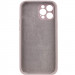 Фото Чохол Silicone Case Full Camera Protective (AA) NO LOGO на Apple iPhone 12 Pro (6.1") (Сірий / Lavender) в маназині vchehle.ua