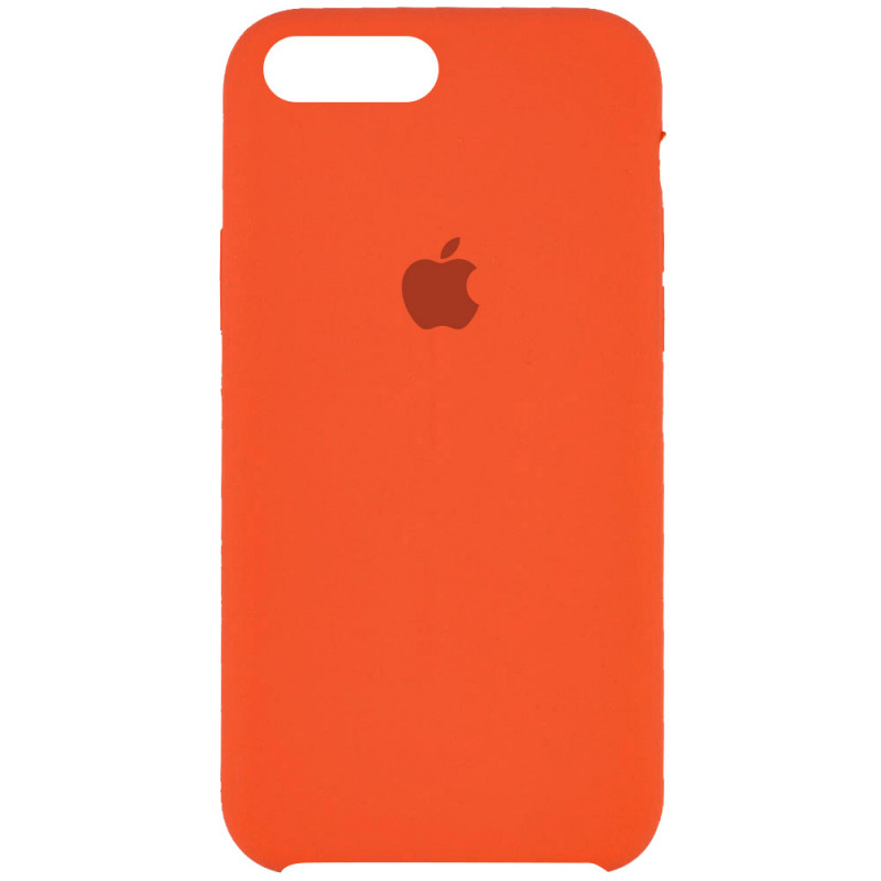 Чехол Silicone Case (AA) для Apple iPhone 7 plus / 8 plus (5.5") (Оранжевый / Kumquat)