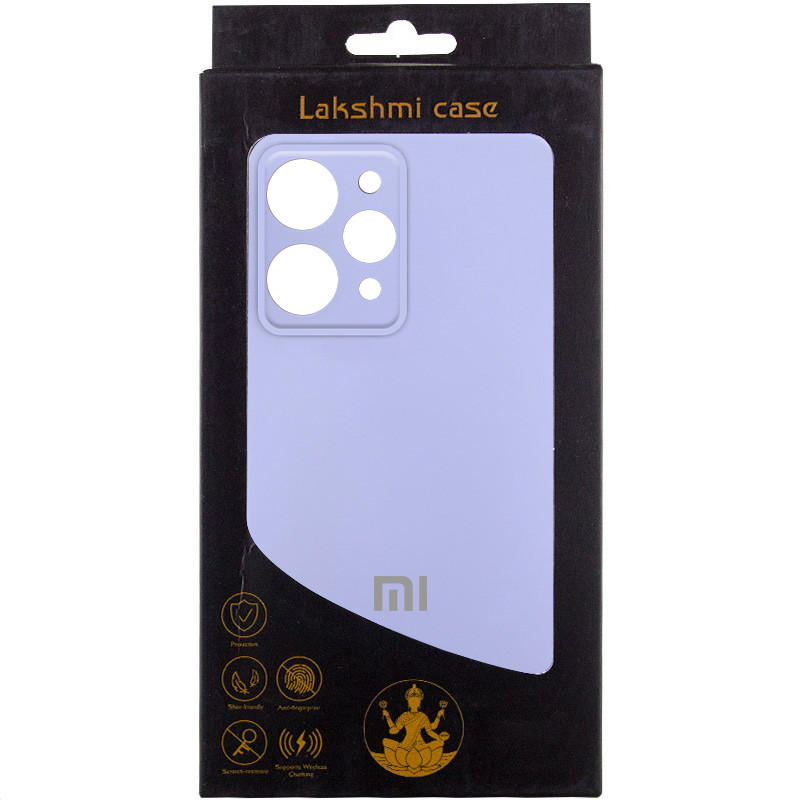 Чехол Silicone Cover Lakshmi Full Camera (AAA) with Logo для Xiaomi Redmi 12 (Сиреневый / Dasheen) в магазине vchehle.ua