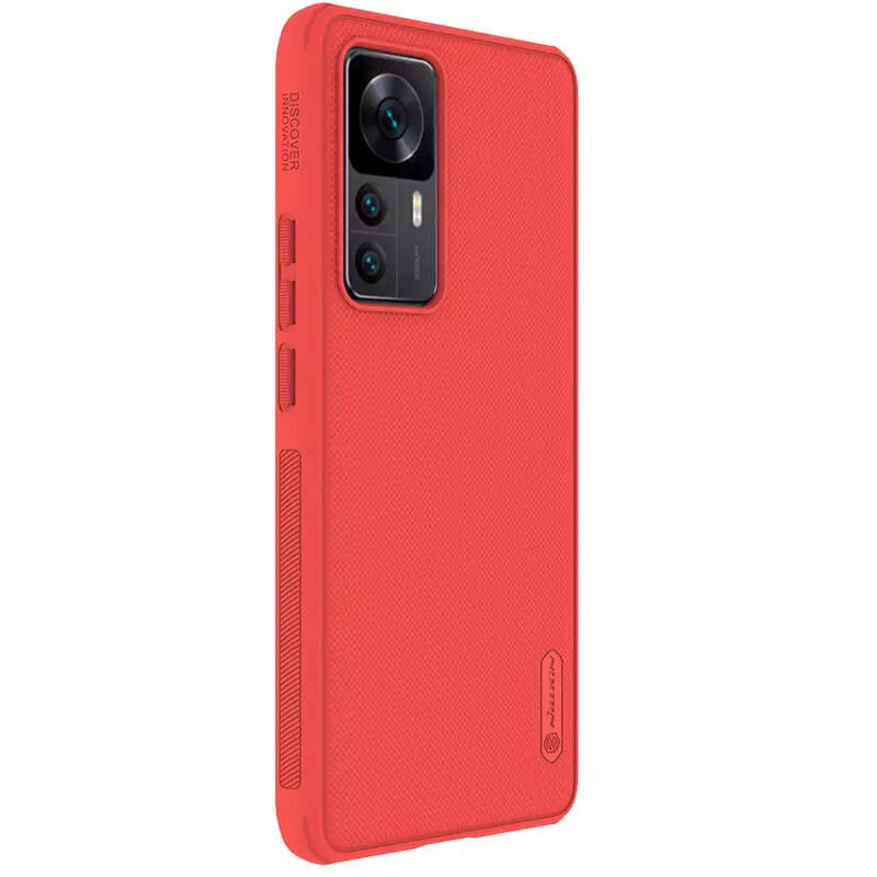 Фото Чохол Nillkin Matte Pro на Xiaomi 12T / 12T Pro (Красный / Red) в маназині vchehle.ua