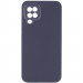 Чехол Silicone Cover Lakshmi Full Camera (AAA) для Samsung Galaxy M33 5G (Серый / Dark Gray)