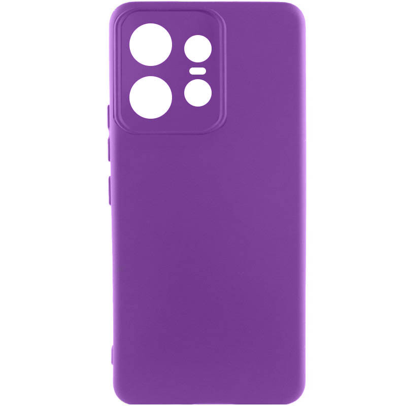 Чохол Silicone Cover Lakshmi Full Camera (AA) на Motorola Edge 50 Pro (Фіолетовий / Purple)