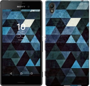 Чехол Треугольники для Sony Xperia XA
