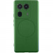 Чехол Silicone Cover Lakshmi Full Camera (AA) with MagFit для Motorola Edge 50 Ultra (Зеленый / Dark green)