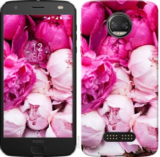 

Чехол Розовые пионы для Motorola Moto G5 PLUS 701510