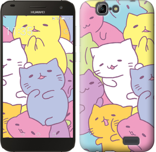 

Чехол Котики для Huawei Ascend G7 565708