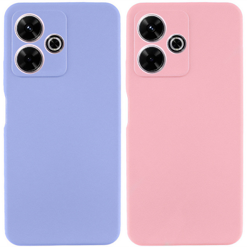 Чохол Silicone Cover Lakshmi Full Camera (AAA) на Xiaomi Redmi 13 4G / Poco M6 4G