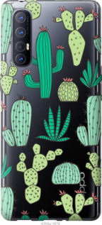 

Чехол кактусы 2 для Oppo Reno 3 Pro 916426