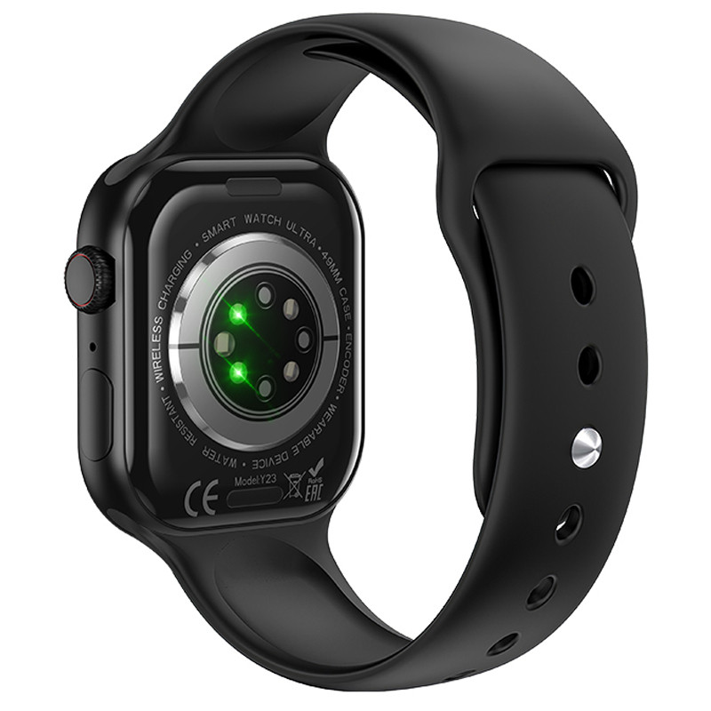 Смарт-годинник Hoco Smart Watch Y23 Smart sports watch (call version) (Black) в магазині vchehle.ua