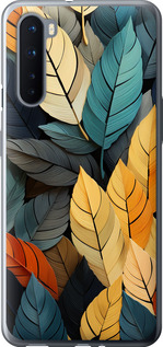

Чохол Кольорове листя на OnePlus Nord 1629744