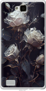 Чехол Розы 2 для Huawei Honor 3C