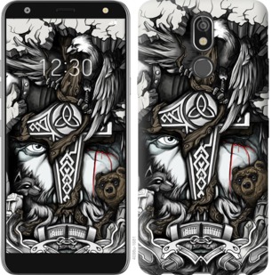 

Чехол Тату Викинг для LG K40 762749