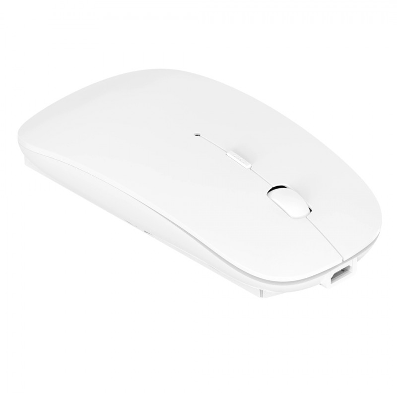 Фото Бездротова миша WIWU Crystal WM101 Pro Pearl 2.4G+bluetooth dual-mode (White) на vchehle.ua