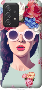 

Чехол Девушка с цветами для Samsung Galaxy A52 5G 1113711
