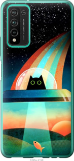 

Чехол Кот, нло, радуга, рыба для Huawei Honor 10X Lite 1403246
