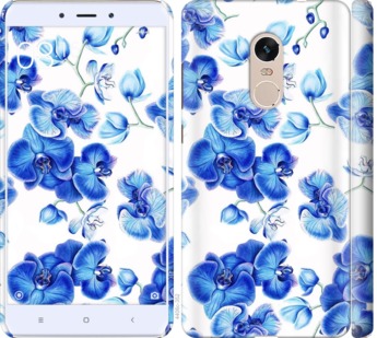 

Чехол Голубые орхидеи для Xiaomi Redmi Note 4 725168