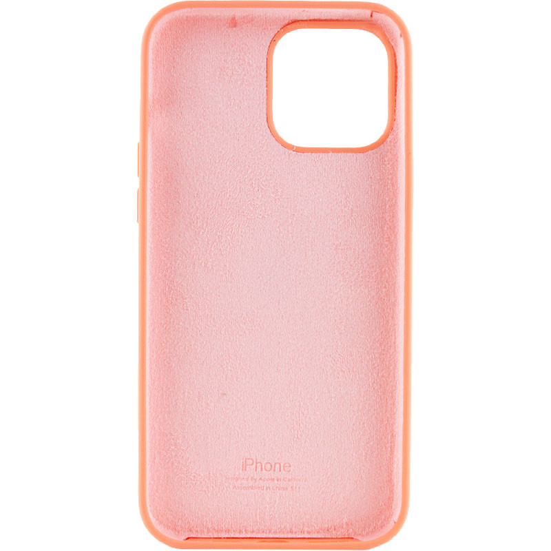 Фото Чехол Silicone Case Full Protective (AA) для Apple iPhone 14 Pro Max (6.7") (Оранжевый / Vitamin C) на vchehle.ua