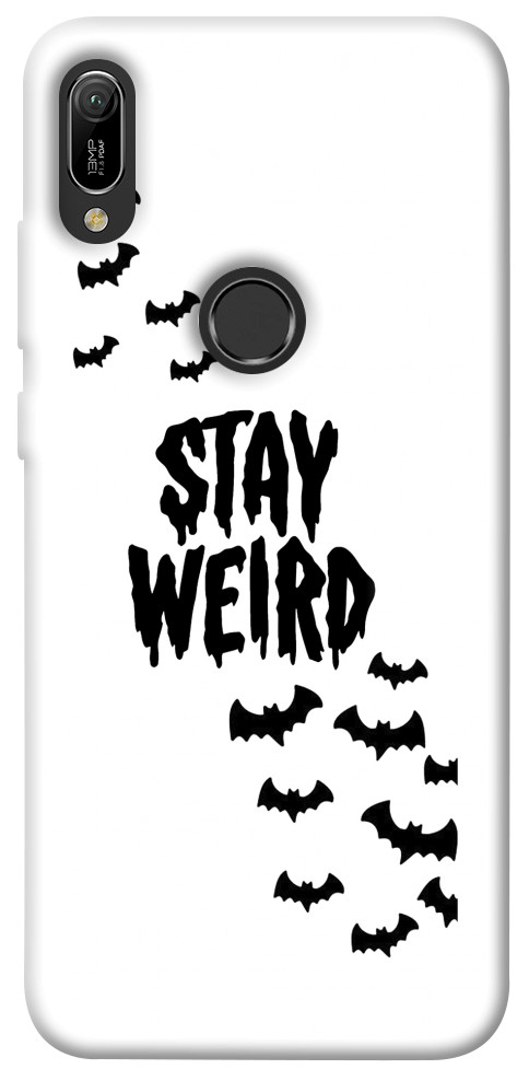 

Чехол Stay Weird для Huawei Y6 (2019) 1078043