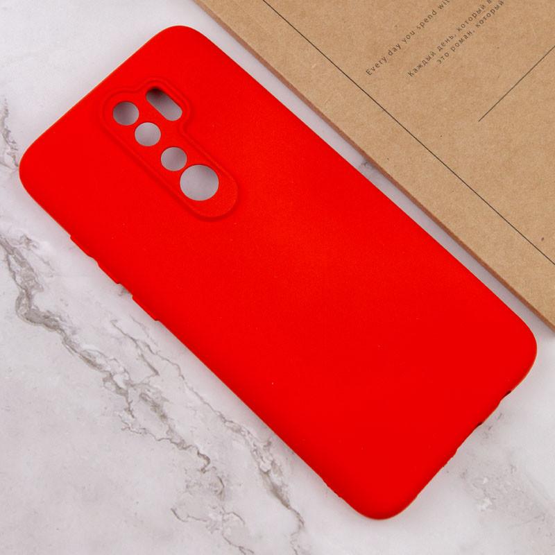 Чохол TPU GETMAN Liquid Silk Full Camera на Xiaomi Redmi Note 8 Pro (Червоний / Red) в магазині vchehle.ua