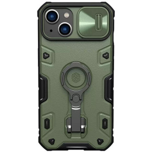 TPU+PC чехол Nillkin CamShield Armor Pro no logo (шторка на камеру) для iPhone 14