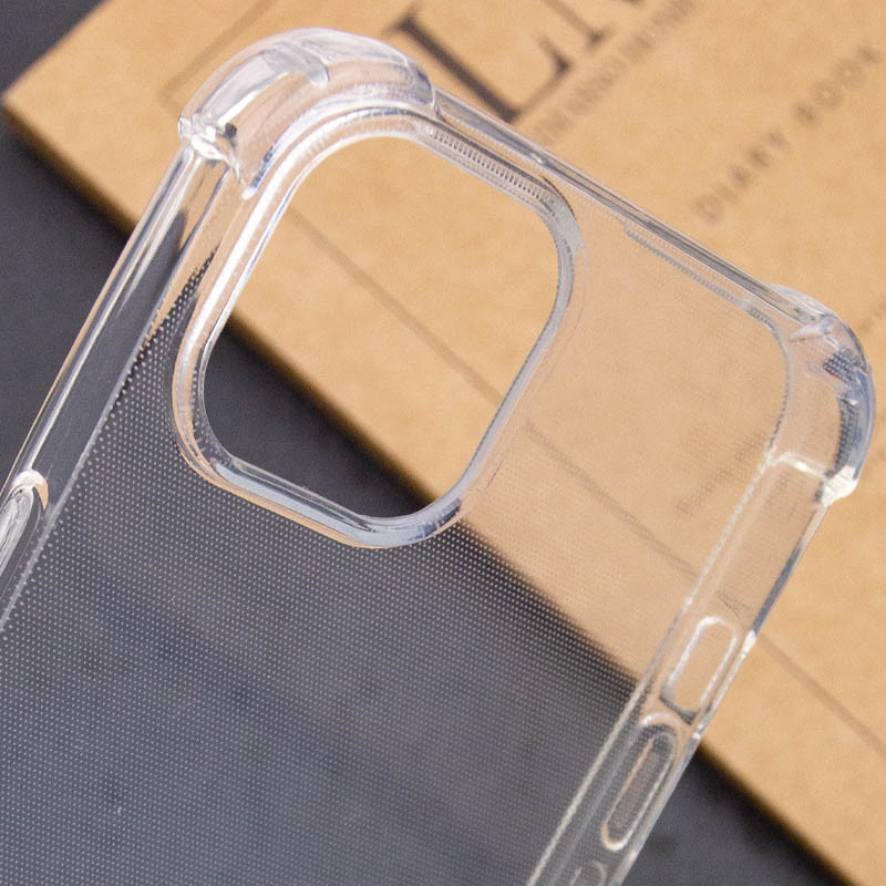 Заказать TPU чехол GETMAN Ease logo усиленные углы для Apple iPhone 15 Plus (6.7") (Бесцветный (прозрачный)) на vchehle.ua