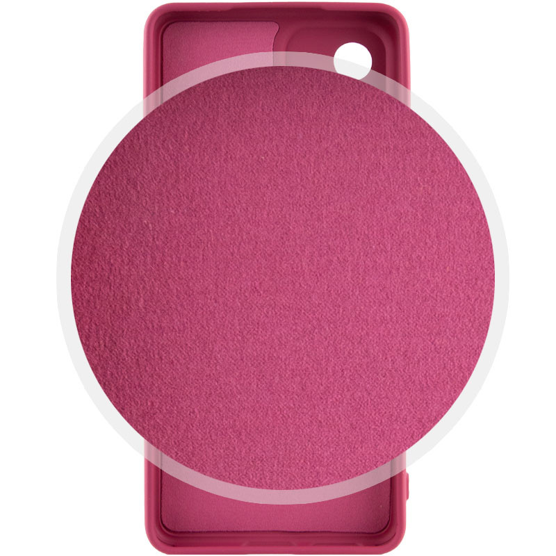 Фото Чохол Silicone Cover Lakshmi Full Camera (AA) на Samsung Galaxy A34 5G (Бордовий / Marsala) в маназині vchehle.ua