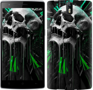 

Чехол Череп-часы для OnePlus 1 645193