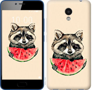 

Чохол Єнотик з кавуном на Meizu M5c 799848