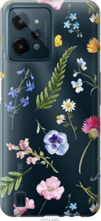 

Чехол Цветочный фон v2 для Realme C31 1440402