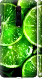 Чехол Зелёные дольки лимона для Xiaomi Mi 9T