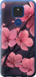 Чехол Пурпурная сакура для Motorola E7 Plus